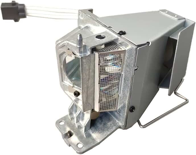 Replacement projector lamp bulb with housing for IN112xv and IN114xv