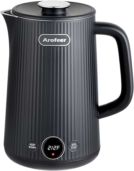 Large 1.7L Electric Kettle with Temperature Control