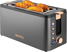 4-Slice Toaster with Wide Slots and Multiple Settings