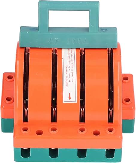 100A 4-Pole Double Throw Knife Switch for Power Control