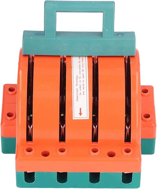 100A 4-Pole Double Throw Knife Switch for Power Control
