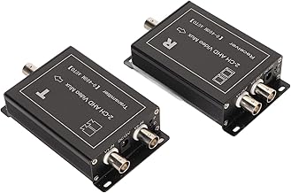 2-Channel Video Multiplexer for Long-Distance Camera Monitoring
