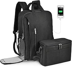 Waterproof DSLR Camera Backpack with Laptop and Tripod Holders