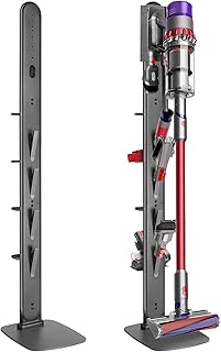 Premium Vacuum Stand with Hooks and Shelves