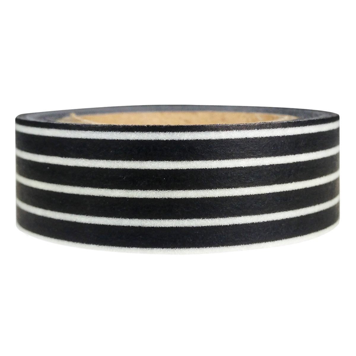 Black Long Stripe Washi Masking Tape