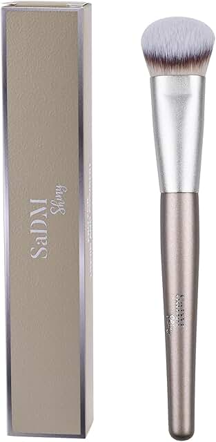 Contoured Makeup Brush for Blending and Contouring
