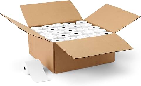 Thermal Paper Receipt Rolls, 3 1/8" x 230', 50 Rolls