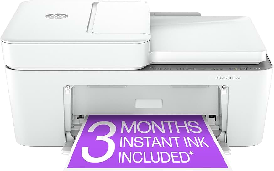 Wireless All-in-One Color Inkjet Printer with Scanner and Copier