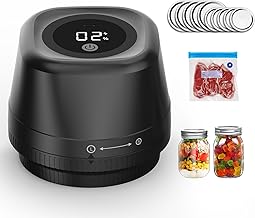 Electric Mason Jar Vacuum Sealer Kit for Canning