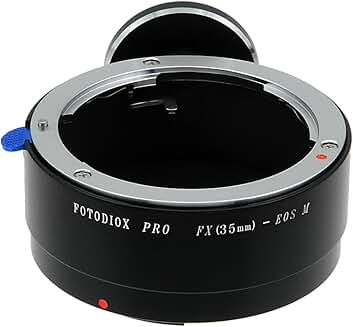 Lens Mount Adapter for Fuji X to Canon EOS M