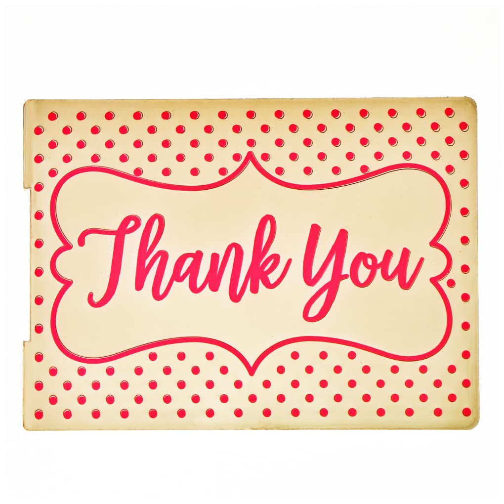 Plastic Embossing Folder 10.6x14.5cm for Card Making