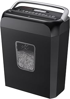 Home Paper Shredder with 3.4 Gal Wastebasket