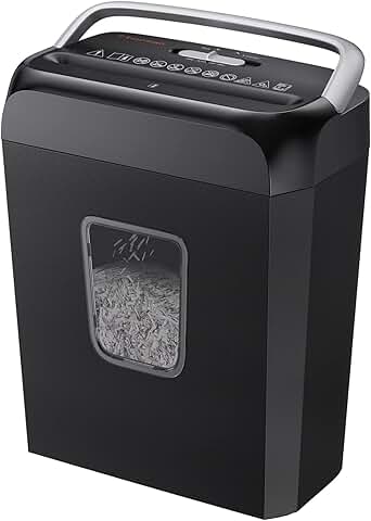 Home Paper Shredder with 3.4 Gal Wastebasket