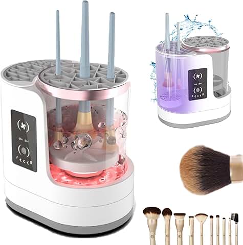 Automatic Electric Makeup Brush Cleaner with Dryer and Holder
