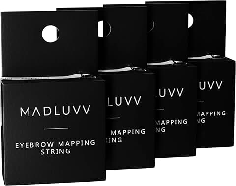 Black Pre-Inked Brow Mapping String Set for Microblading