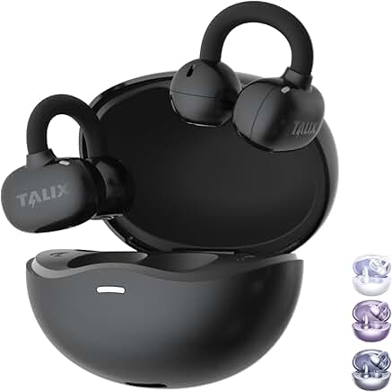 Wireless Open Ear Earbuds with Touch Control and 40H Playtime