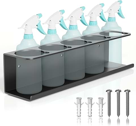 Two-Pack Wall Mount Spray Bottle Holders
