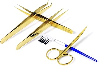 Professional Eyelash Extension Tweezers Kit