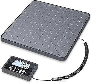 Digital Postal Scale, 440 lbs, LCD, Tare, Hold