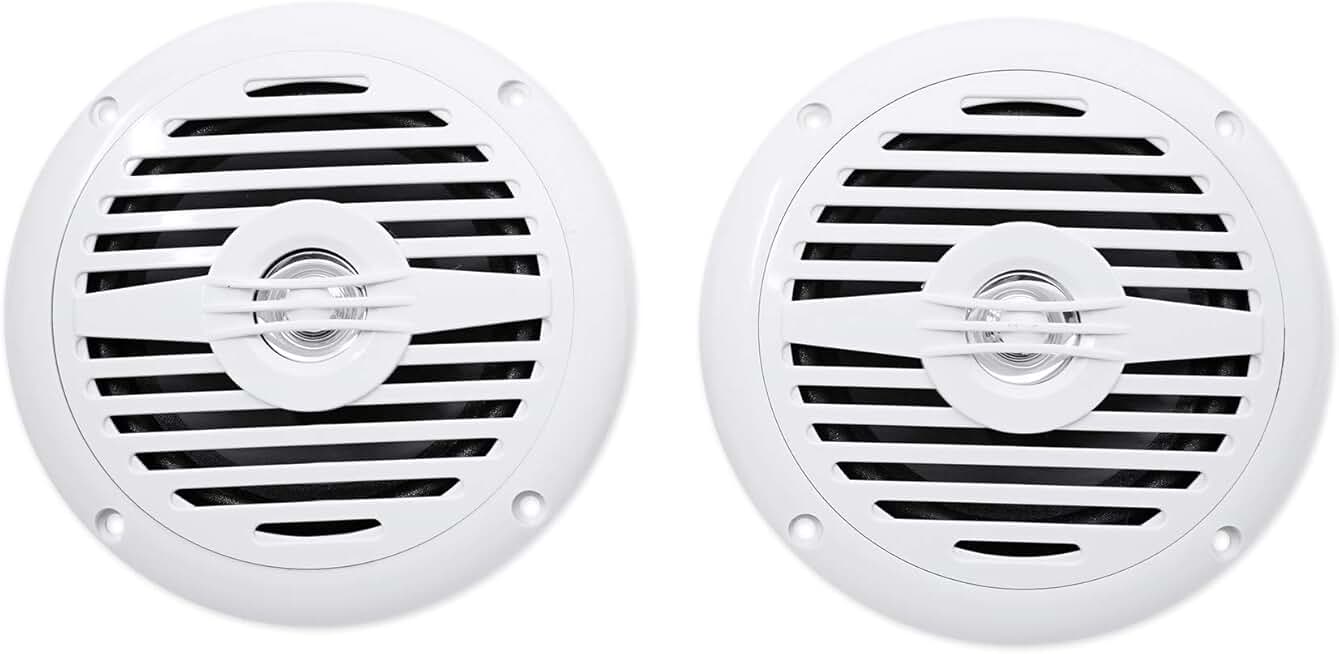 Pair of 5.25-inch 400W Waterproof Marine Boat Speakers