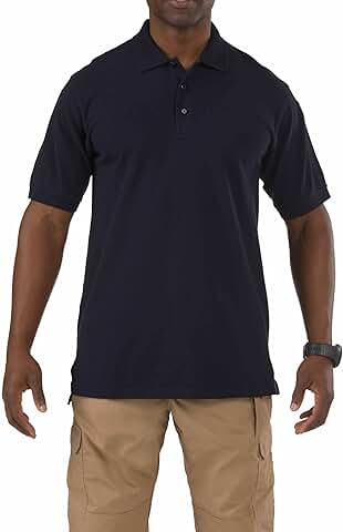 Men's 100% Cotton Short Sleeve Polo Shirt