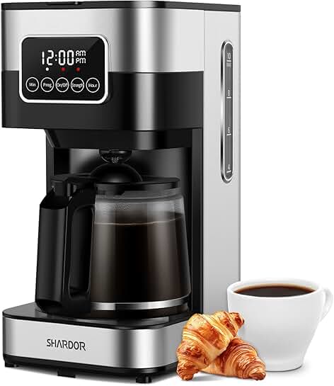 10-Cup Programmable Coffee Maker with Auto Shut Off
