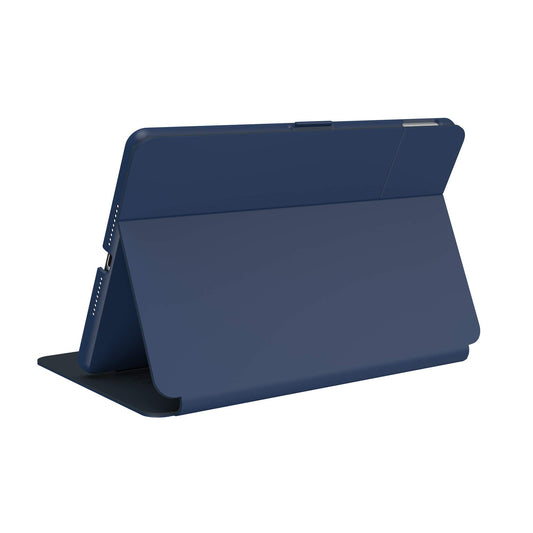 BalanceFolio iPad 10.2 Inch Case and Stand Coastal Blue and Charcoal Grey