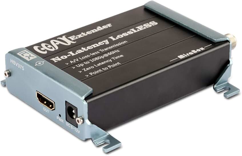 HDMI Coax Extender Receiver Over Single Coaxial Cable