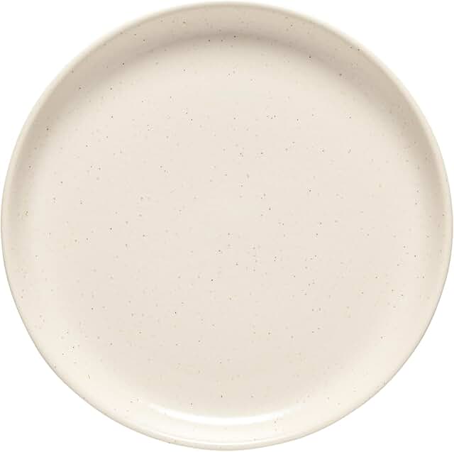 10-inch Vanilla Ceramic Dinner Plate
