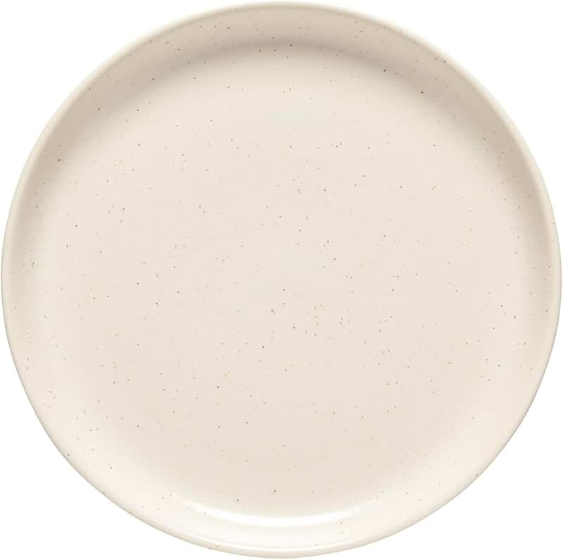 10-inch Vanilla Ceramic Dinner Plate