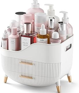 Large Makeup and Skincare Storage Organizer with Drawers