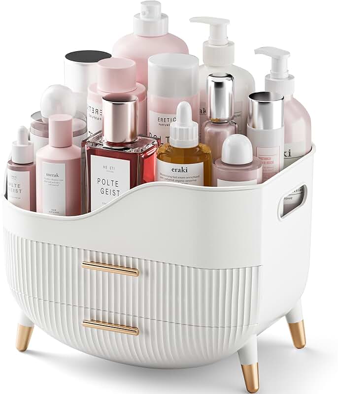 Large Makeup and Skincare Storage Organizer with Drawers