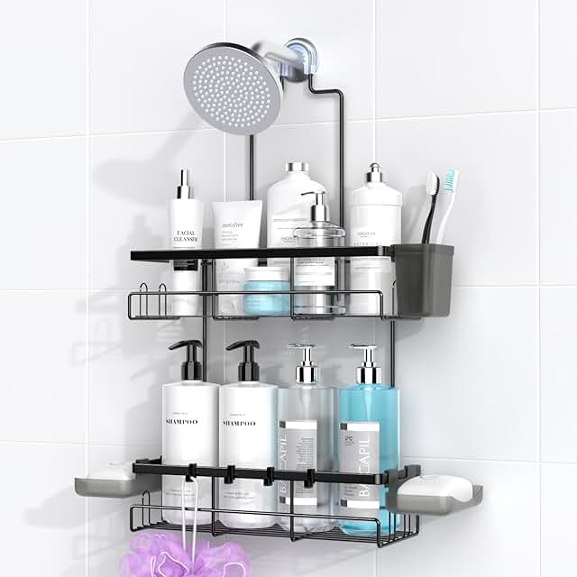 Hanging Shower Caddy for Bathroom Storage