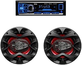 Car Stereo with Bluetooth and Two 6.5-Inch Speakers