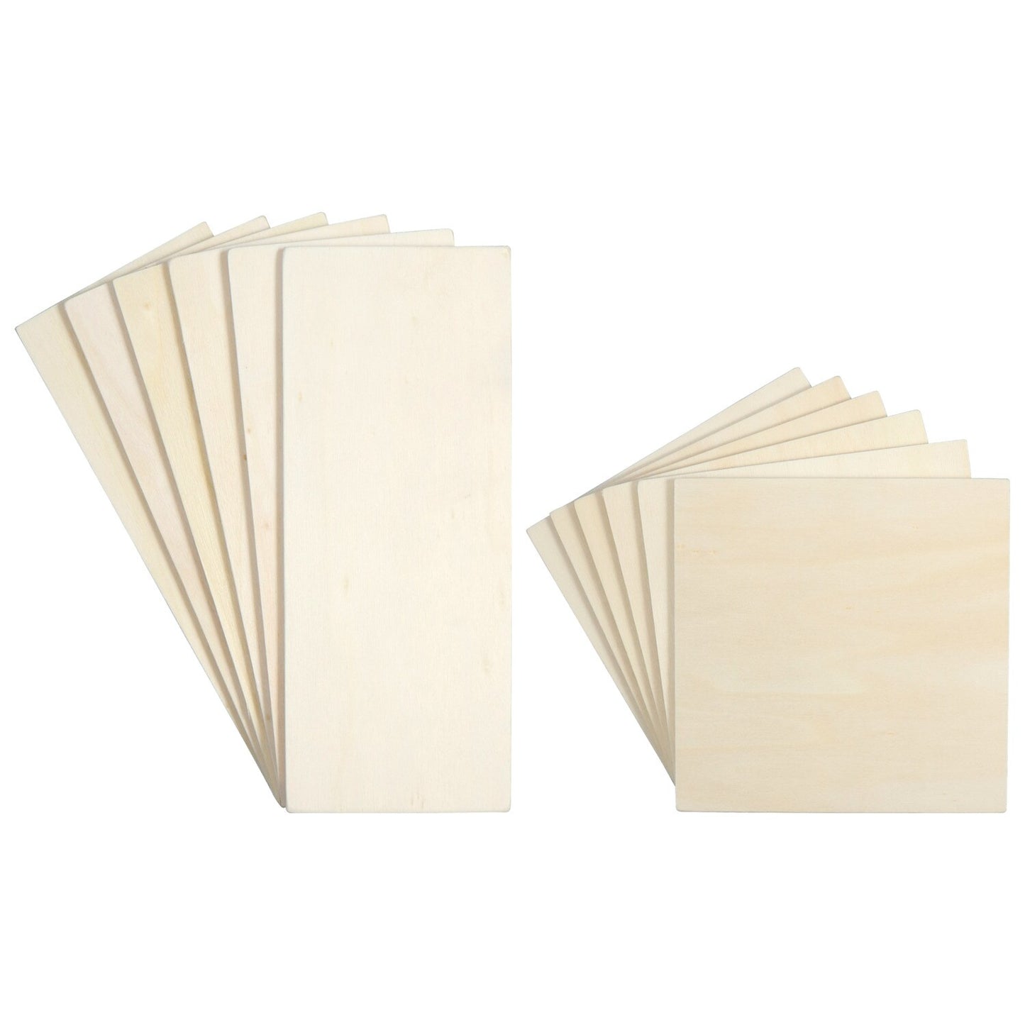 Crafter's Square Wood Planks, 6-ct. Packs (Pack of 24)