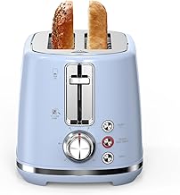 2-Slice Toaster with Wide Slots and Adjustable Browning