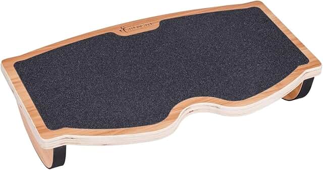 Wooden Foot Rest for Comfort and Circulation