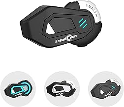 Motorcycle Bluetooth Headset for 6 Riders with Music and FM Radio