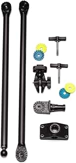 Camera boom with ball joint and mount