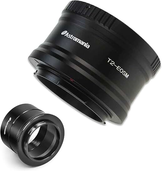 2-inch T-2 Focal Camera Adapter for SLR Cameras Bundle