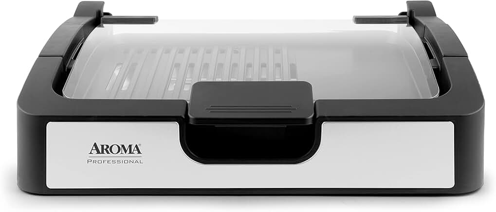 Removable Electric Grill and Griddle Combo