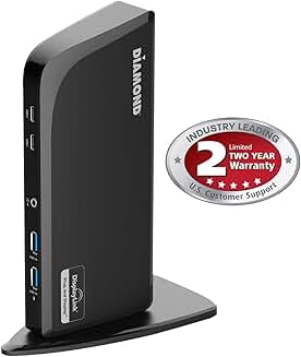 Triple 4K Display Docking Station with Power Delivery