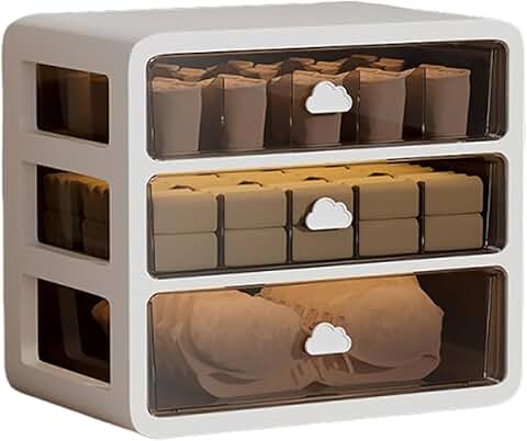 Drawer Organizer for Socks, Bras, Belts, and Ties