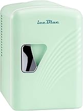 Small Portable 4L/6 Can Mini Fridge for Bedroom, Car, Office