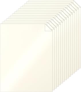 Cream Shimmer Cardstock, 100 Sheets, 8.5x11, 200gsm