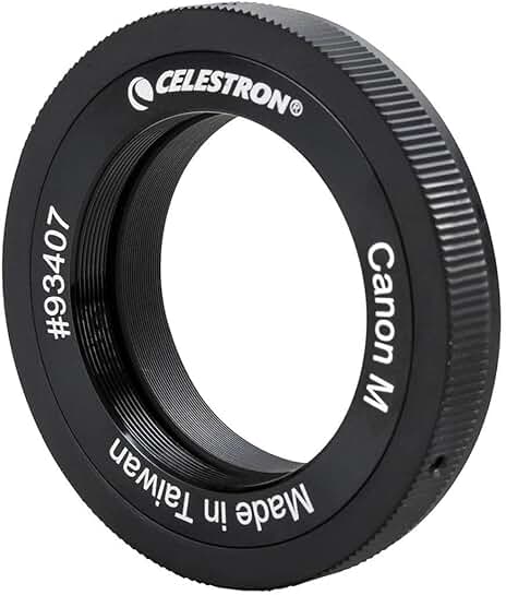 Canon M-Mount T-Ring for Terrestrial and Celestial Imaging