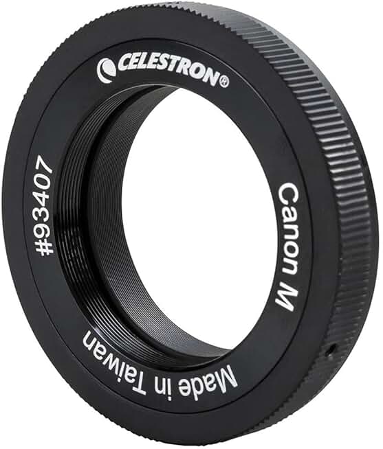 Canon M-Mount T-Ring for Terrestrial and Celestial Imaging