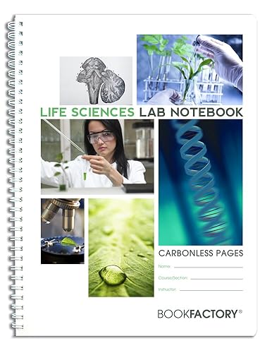 Carbonless Life Sciences Lab Notebook, 50 Sets