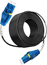 120ft Outdoor Armored LC to LC Fiber Patch Cable