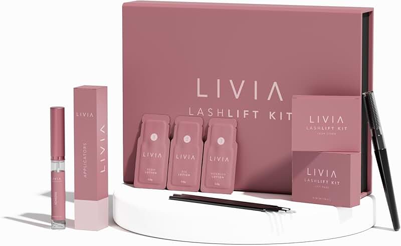 Eyelash Lift Kit for Salon-Quality Curls at Home